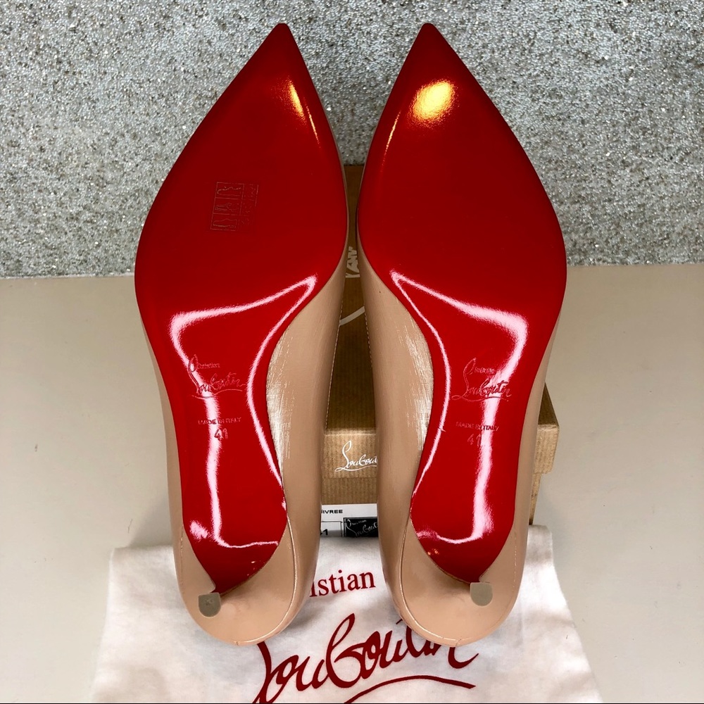 🔴sold🔴FIRM Louboutin Pigalle Follies 55 pump - Picture 5 of 8